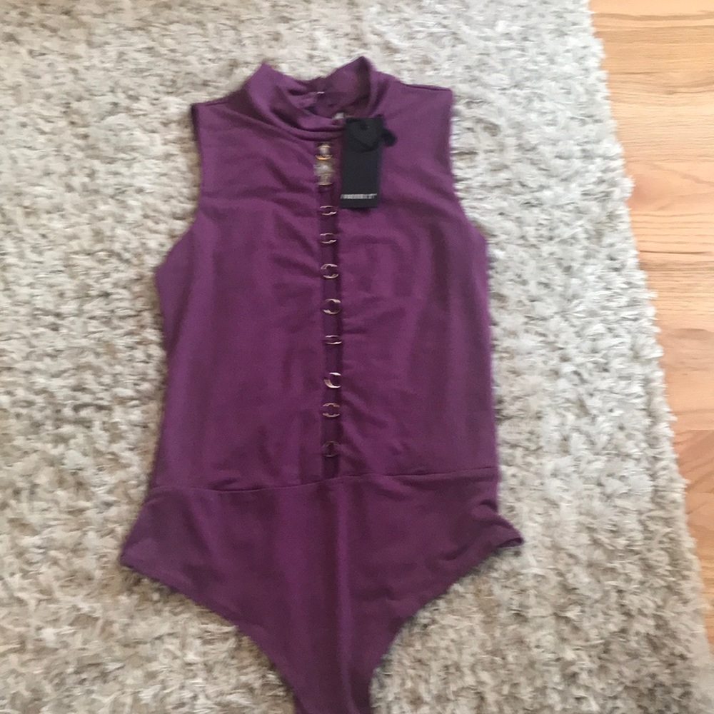 Purple bodysuit